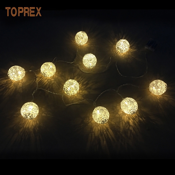 Ball string lights 0001Shenzhen Toprex Festival Decoration Co., Ltd